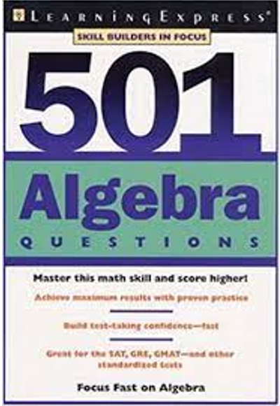 501 Algebra Questions Book
