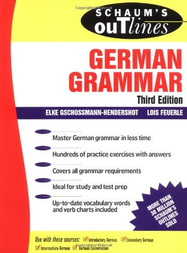 German Vocabulary Book