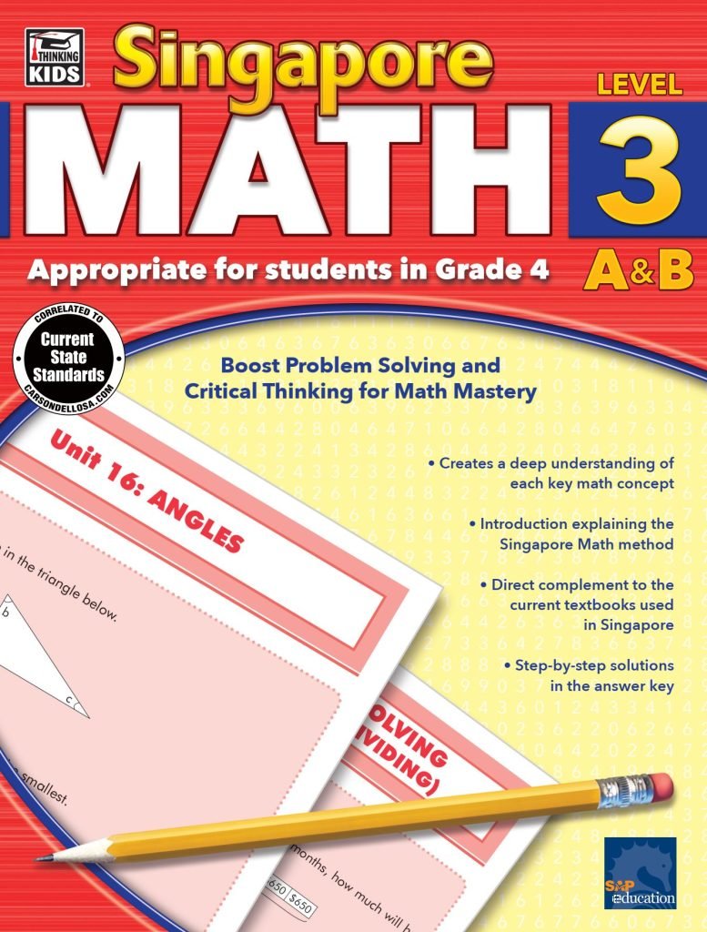 Singapore Math Workbook 3