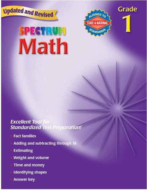 Spectrum Math Workbook 1