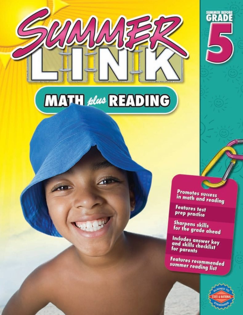 Summer Link Math Plus Reading Book 5