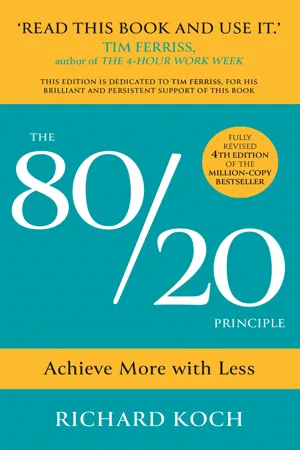 THE 80/20 PRINCIPLE: THE SECRET TO ACHIEVING MORE WITH LESS