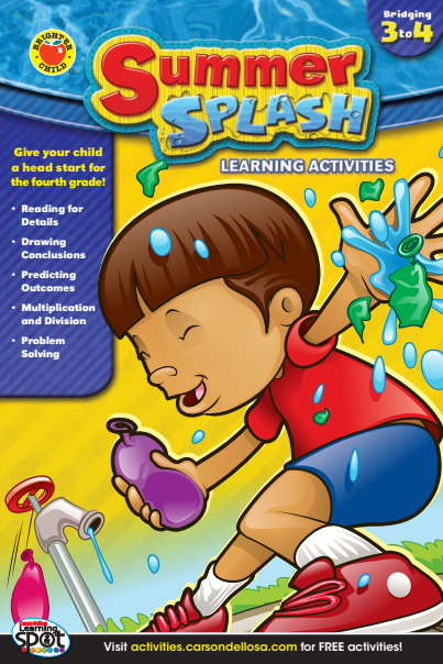 Summer Splash Learning Activities, Grades 3 – 4…